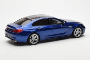 BMW M6 F06 Gran Coupe Blu GT Spirit 1:18 GT184 Resina — immagine 2 di 6