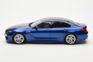 BMW M6 F06 Gran Coupe Blu GT Spirit 1:18 GT184 Resina — immagine 3 di 6