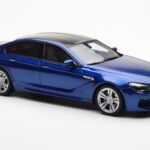 BMW M6 F06 Gran Coupe Blu GT Spirit 1:18 - image 4 of 6