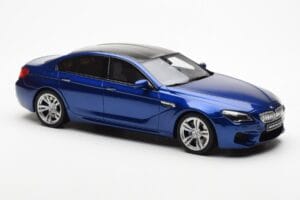 BMW M6 F06 Gran Coupe Blu GT Spirit 1:18 GT184 Resina — immagine 4 di 6