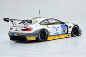 BMW M6 GT3 Rowe Racing #98 A. Graf / R. Westbrook / N. Catsburg / N. Paltalla 24 Hours of Nurburgring 2016 Minichamps 1:18 15 — immagine 2 di 6