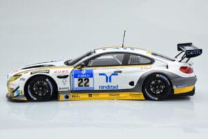 BMW M6 GT3 Rowe Racing #98 A. Graf / R. Westbrook / N. Catsburg / N. Paltalla 24 Hours of Nurburgring 2016 Minichamps 1:18 15 — immagine 3 di 6