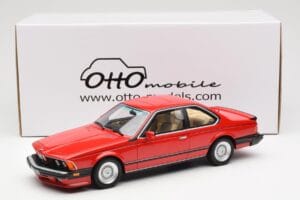 BMW M635 CSi E24 Henna Rosso Otto 1:18 OT1018 Resina — immagine 6 di 6