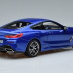 BMW M850i G15 Blu Metallizzato Norev 1:18 183286 Pressofusione - image 3 of 7