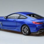 BMW M850i G15 Blu Metallizzato Norev 1:18 183286 Pressofusione - image 6 of 7