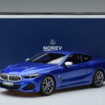 BMW M850i G15 Blu Metallizzato Norev 1:18 183286 Pressofusione - image 7 of 7