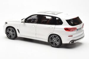 BMW X5 G05 Bianco Paragon 1:18 80432450996 Pressofusione — immagine 7 di 8