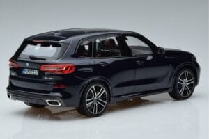 BMW X5 G05 Blu Norev 1:18 183283 Pressofusione — immagine 3 di 7