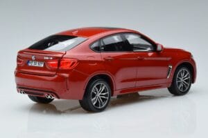 BMW X6M F86 Rosso Norev 1:18 183242 Pressofusione — immagine 3 di 7