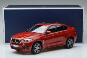 BMW X6M F86 Rosso Norev 1:18 183242 Pressofusione — immagine 7 di 7