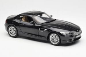 BMW Z4 E89 Spider Nero Metallizzato Kyosho 1:18 08771BK Pressofusione — immagine 7 di 9