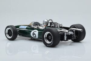 Brabham BT20 Repco #6 D. Hulme British GP 1966 MCG 1:18 MCG18609F Pressofusione — immagine 5 di 6