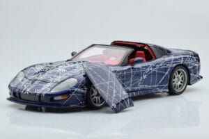 Chevrolet Callaway C12 Corvette MUKO Artcar AUTOart 1:18 71014 Pressofusione — immagine 4 di 9