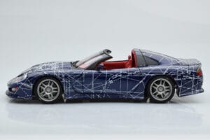 Chevrolet Callaway C12 Corvette MUKO Artcar AUTOart 1:18 71014 Pressofusione — immagine 6 di 9
