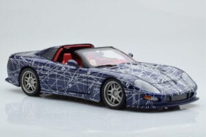 Chevrolet Callaway C12 Corvette MUKO Artcar AUTOart 1:18 71014 Pressofusione — immagine 7 di 9