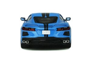 Chevrolet Corvette C8 Rapid Blu GT Spirit 1:18 GT286 Resina — immagine 5 di 7