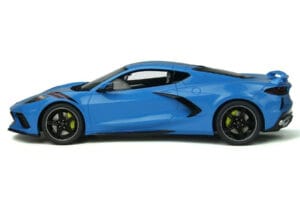 Chevrolet Corvette C8 Rapid Blu GT Spirit 1:18 GT286 Resina — immagine 6 di 7