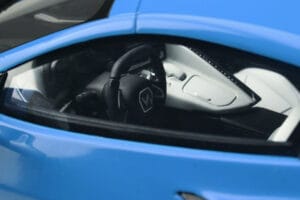 Chevrolet Corvette C8 Rapid Blu GT Spirit 1:18 GT286 Resina — immagine 7 di 7