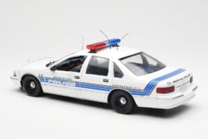 Chevrolet Caprice Sebring Polizia UT Models 1:18 21029 Pressofusione — immagine 5 di 6
