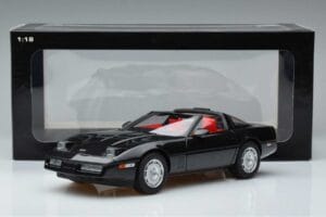 Chevrolet Corvette C4 Nero AUTOart 1:18 71242 Pressofusione — immagine 8 di 8