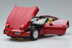 Chevrolet Corvette C4 Rosso AUTOart 1:18 71241 Pressofusione — immagine 2 di 8