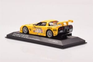 Chevrolet Corvette C5R #3 O. Gavin / J. O'Connell / R. Fellows Sebring 12 Hours 2003 Minichamps 1:43 400031403 Pressofusione — immagine 3 di 4