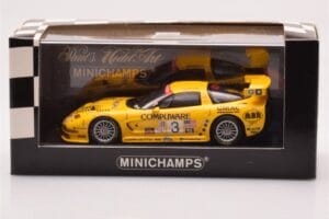 Chevrolet Corvette C5R #3 O. Gavin / J. O'Connell / R. Fellows Sebring 12 Hours 2003 Minichamps 1:43 400031403 Pressofusione — immagine 4 di 4