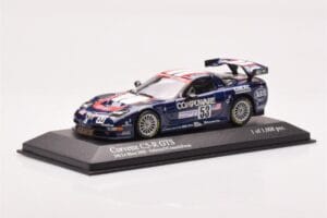 Chevrolet Corvette C5R #53 R. Fellows / J. O'Connell / F. Freon 24 Hours of Le Mans 2003 Minichamps 1:43 400031453 Pressofusi — immagine 2 di 4