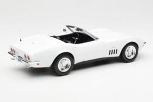 Chevrolet Corvette C3 Cabriolet Can-Am Bianco Norev 1:18 189038 Pressofusione — immagine 2 di 6