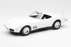 Chevrolet Corvette C3 Cabriolet Can-Am Bianco Norev 1:18