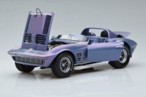 Chevrolet Corvette Grand Sport Roadster Laguna Seca Azzurro Exoto 1:18 EXPRM00080 Pressofusione — immagine 2 di 9