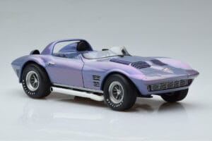 Chevrolet Corvette Grand Sport Roadster Laguna Seca Azzurro Exoto 1:18 EXPRM00080 Pressofusione — immagine 5 di 9