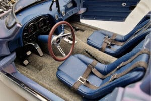 Chevrolet Corvette Grand Sport Roadster Laguna Seca Azzurro Exoto 1:18 EXPRM00080 Pressofusione — immagine 7 di 9