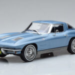 Chevrolet Corvette C2 Sting Ray Blu Norev 1:18