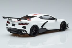 Chevrolet Hennessey Corvette C8 Arctic Bianco GT Spirit 1:18 GT317 Resina — immagine 2 di 6