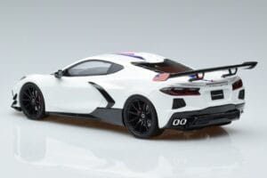 Chevrolet Hennessey Corvette C8 Arctic Bianco GT Spirit 1:18 GT317 Resina — immagine 5 di 6