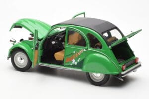Citroen 2CV Saussente Verde Minichamps 1:18 153111503 Pressofusione — immagine 5 di 8