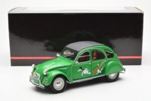 Citroen 2CV Saussente Verde Minichamps 1:18 153111503 Pressofusione — immagine 8 di 8