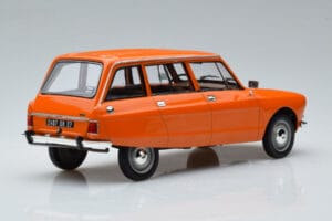 Citroen Ami 8 Break Tenere Arancione Norev 1:18 181674 Pressofusione — immagine 3 di 7
