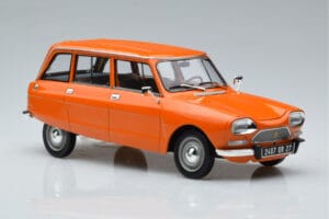 Citroen Ami 8 Break Tenere Arancione Norev 1:18 181674 Pressofusione — immagine 5 di 7