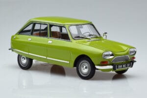 Citroen Ami 8 Club Iris Verde Norev 1:18 181677 Pressofusione — immagine 5 di 7