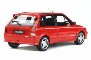 Citroen AX Sport Rosso Otto 1:18 OT799 Resina — immagine 2 di 5