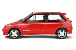 Citroen AX Sport Rosso Otto 1:18 OT799 Resina — immagine 3 di 5