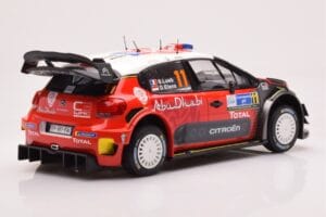 Citroen C3 WRC #11 S. Loeb / D. Elena Rally Mexico 2018 Norev 1:18 181638 Pressofusione — immagine 2 di 6