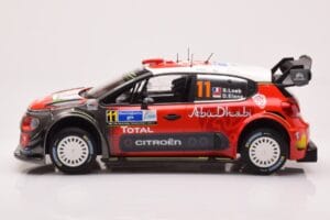 Citroen C3 WRC #11 S. Loeb / D. Elena Rally Mexico 2018 Norev 1:18 181638 Pressofusione — immagine 3 di 6