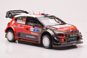 Citroen C3 WRC #11 S. Loeb / D. Elena Rally Mexico 2018 Norev 1:18 181638 Pressofusione — immagine 4 di 6