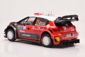 Citroen C3 WRC #11 S. Loeb / D. Elena Rally Mexico 2018 Norev 1:18 181638 Pressofusione — immagine 5 di 6