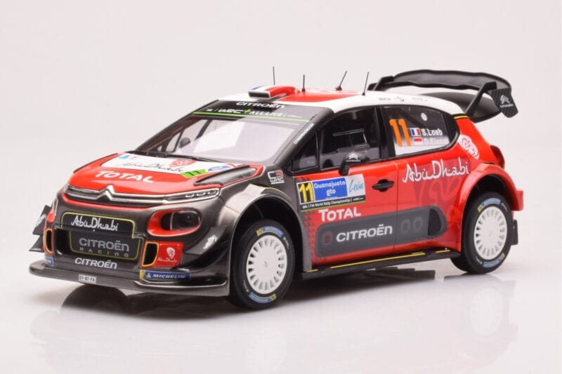 Citroen C3 WRC #11 S. Loeb / D. Elena Rally Mexico 2018 Norev 1:18 181638 Pressofusione