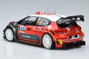 Citroen C3 WRC #9 S. Lefebvre / G. Moreau Tour de Corse 2017 Norev 1:18 181633 Pressofusione — immagine 5 di 6