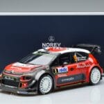 Citroen C3 WRC #9 S. Lefebvre / G. Moreau Tour de Corse 2017 Norev 1:18 181633 Pressofusione - image 6 of 6